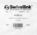 Swivellink Standard series imperial link, 2in length.-AFSB-3-2