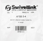 Swivellink Standard series imperial link, 4in length.-AFSB-3-4