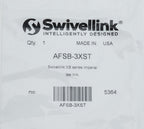Swivellink XS series imperial tee link, 3in length.-AFSB-3XST