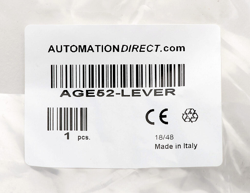 Actuator, adjustable lever with stainless steel roller. For use with E52 ABM and ABP switches.-AGE52-LEVER