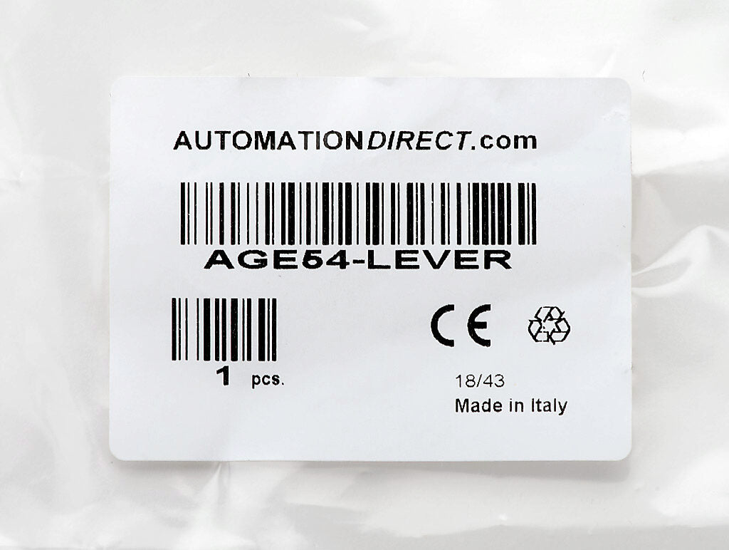 Actuator, adjustable lever with rubber roller. For use with E52 ABM and ABP switches.-AGE54-LEVER