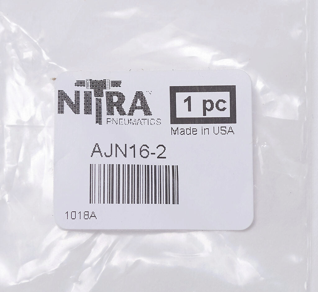 NITRA pneumatic air jet nozzle, 2in length, straight, brass.-AJN16-2