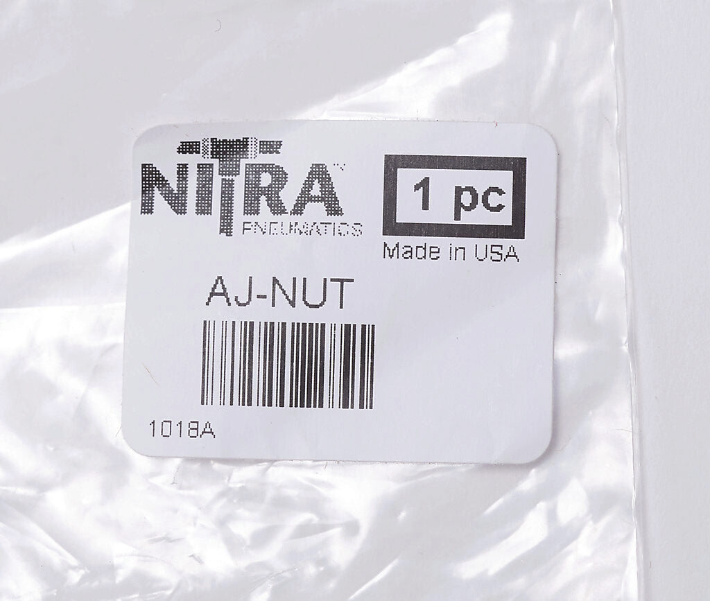 NITRA pneumatic air jet nut, brass.-AJ-NUT