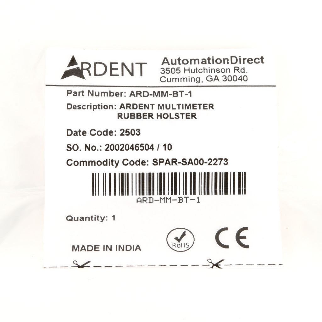 ARDENT rubber holster, replacement. For use with ARD-MM410, ARD-MM612, ARD-MM613, ARD-MM615 and ARD-MM616.-ARD-MM-BT-1