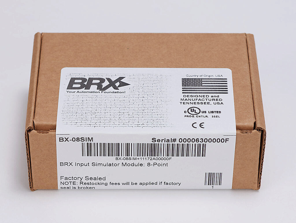 BRX simulator input module, 8-point.-BX-08SIM