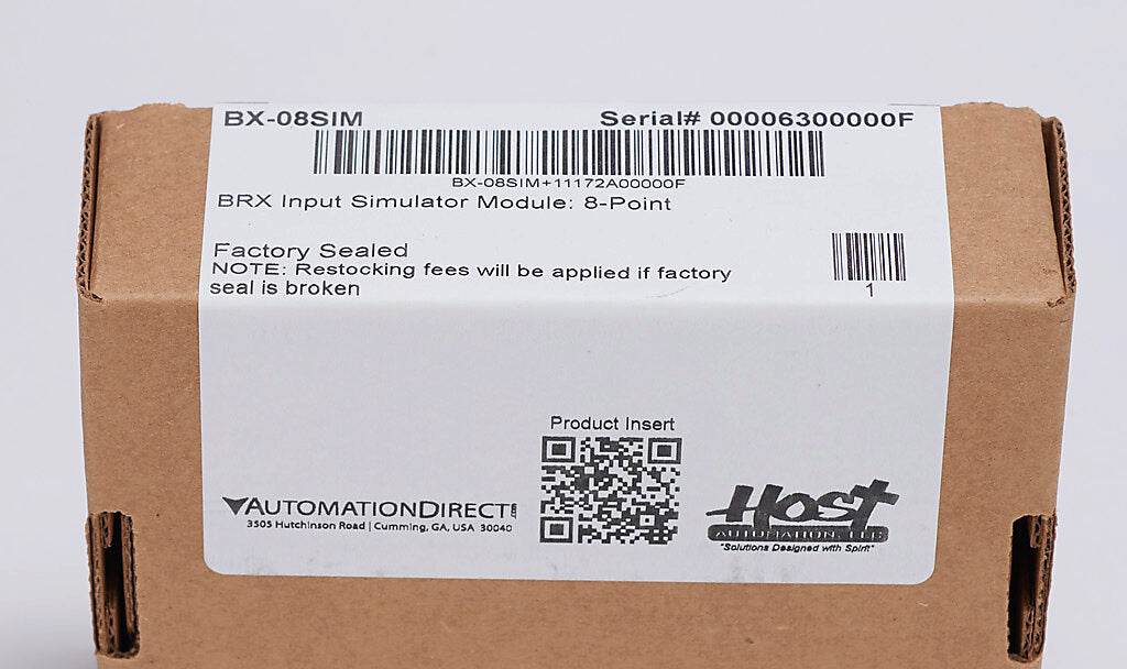 BRX simulator input module, 8-point.-BX-08SIM