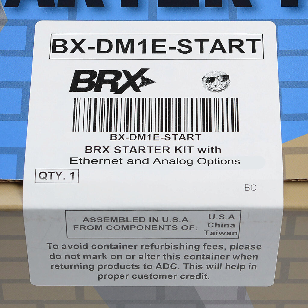 BRX starter kit with Ethernet.-BX-DM1E-START