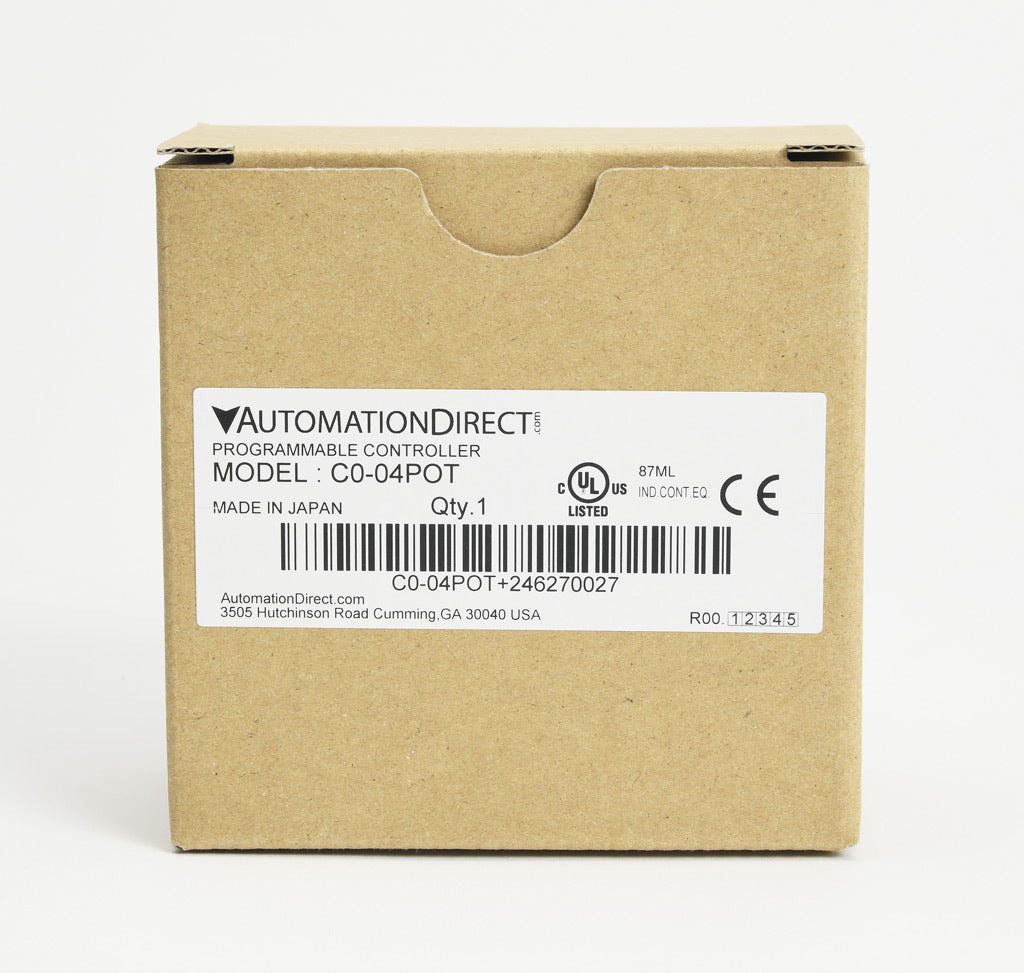 CLICK simulator input module, 4-channel, potentiometer, 12-bit.-C0-04POT