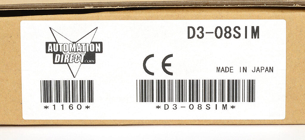 DL305 simulator input module, 8-point.-D3-08SIM