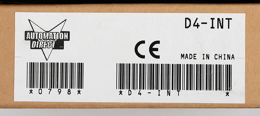 DL405 interrupt input module, 8-point, 0.67ms/point interrupt rate.-D4-INT