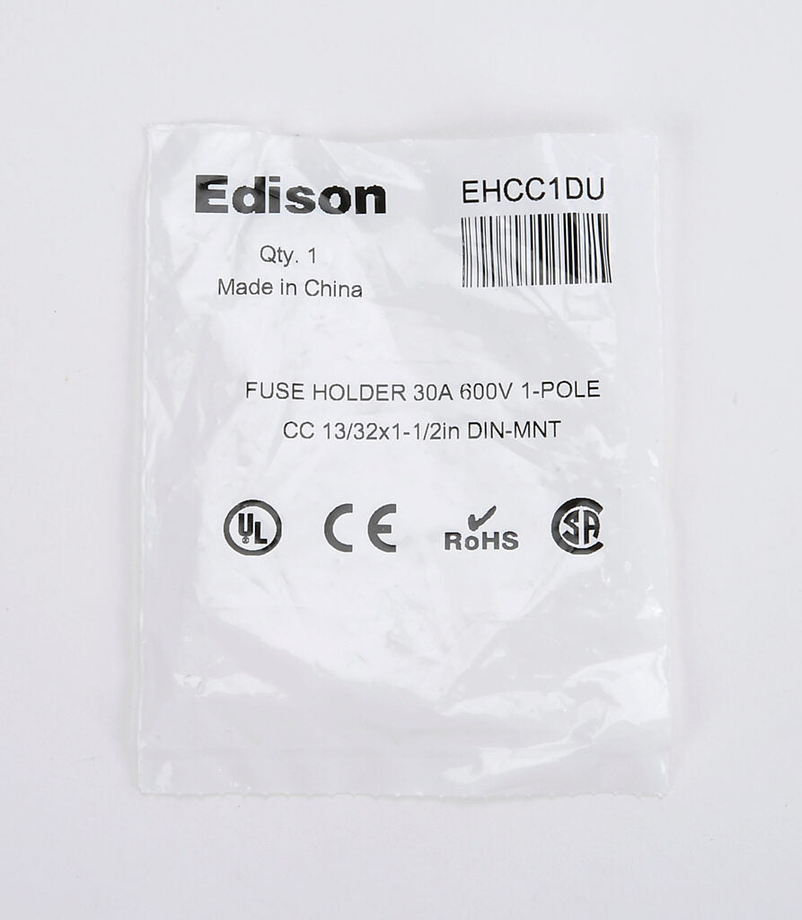 Modular Fuse Holder: 30A, 1-pole (PN# EHCC1DU) | AutomationDirect – CNC ...