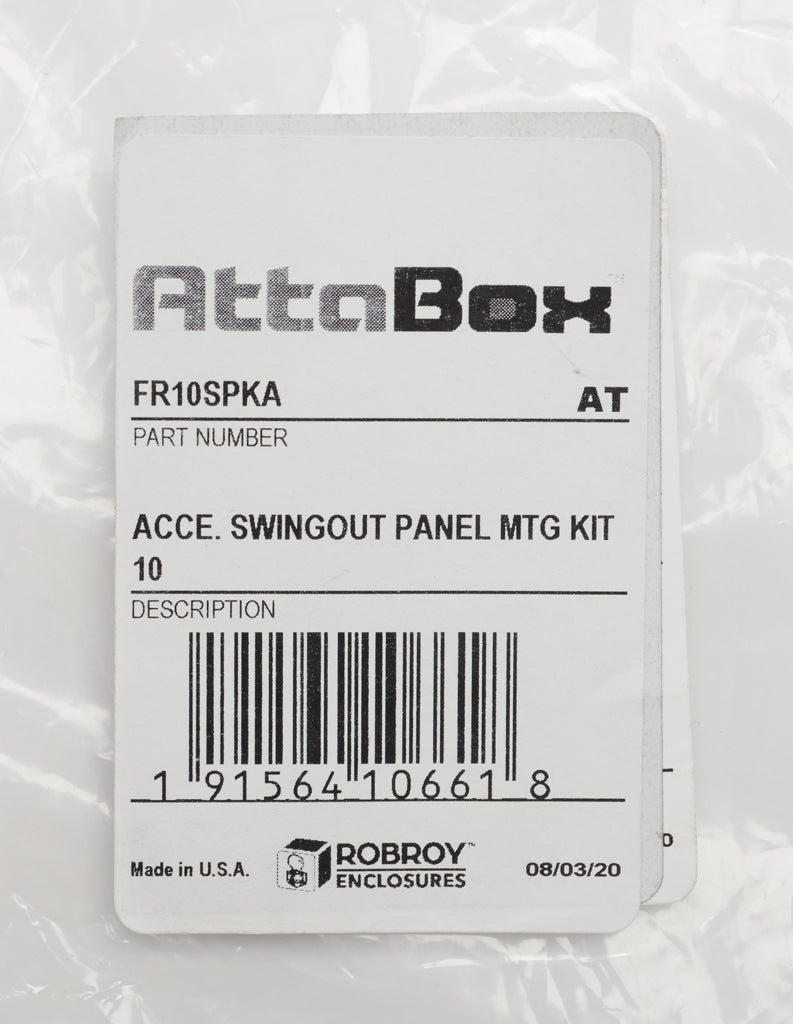 AttaBox Freedom series swing panel accessory kit, includes FR10POST and FRSPBKT.-FR10SPKA