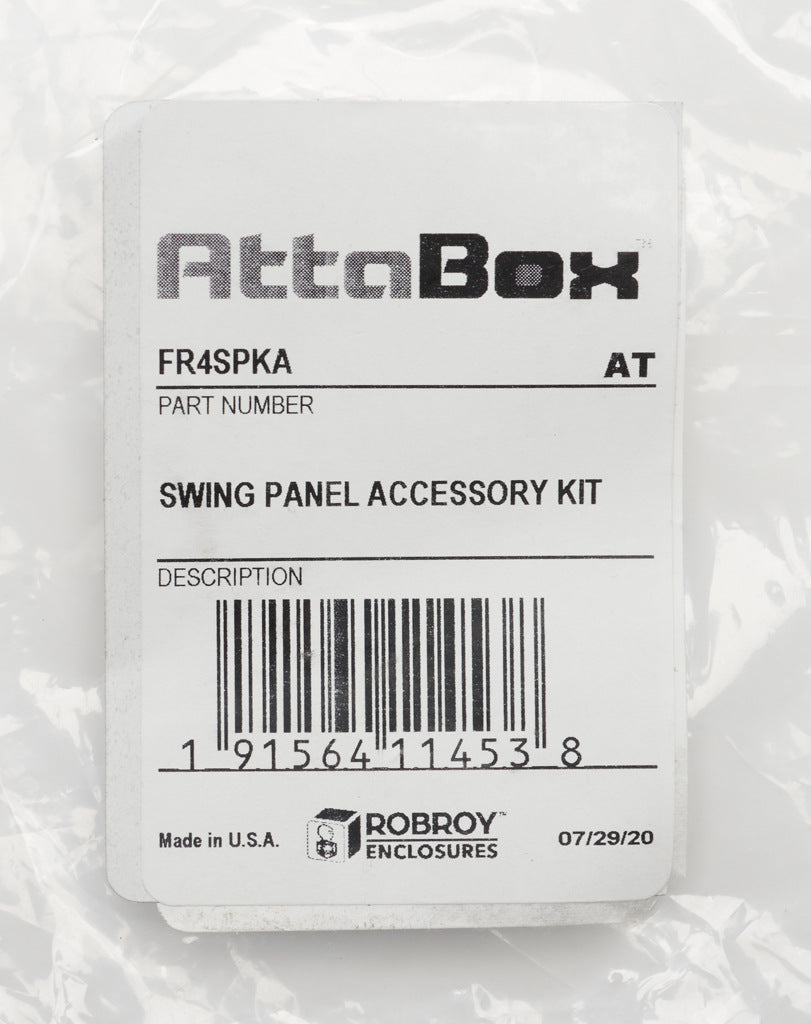AttaBox Freedom series swing panel accessory kit, includes FR4POST and FRSPBKT.-FR4SPKA