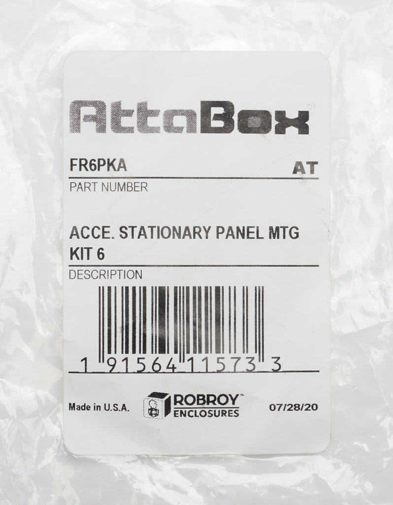 AttaBox Freedom series variable depth subpanel accessory kit, includes FR6POST and FRAPBKT.-FR6PKA