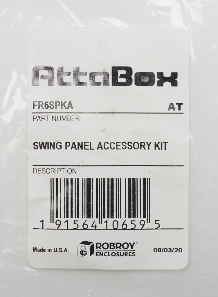 AttaBox Freedom series swing panel accessory kit, includes FR6POST and FRSPBKT.-FR6SPKA