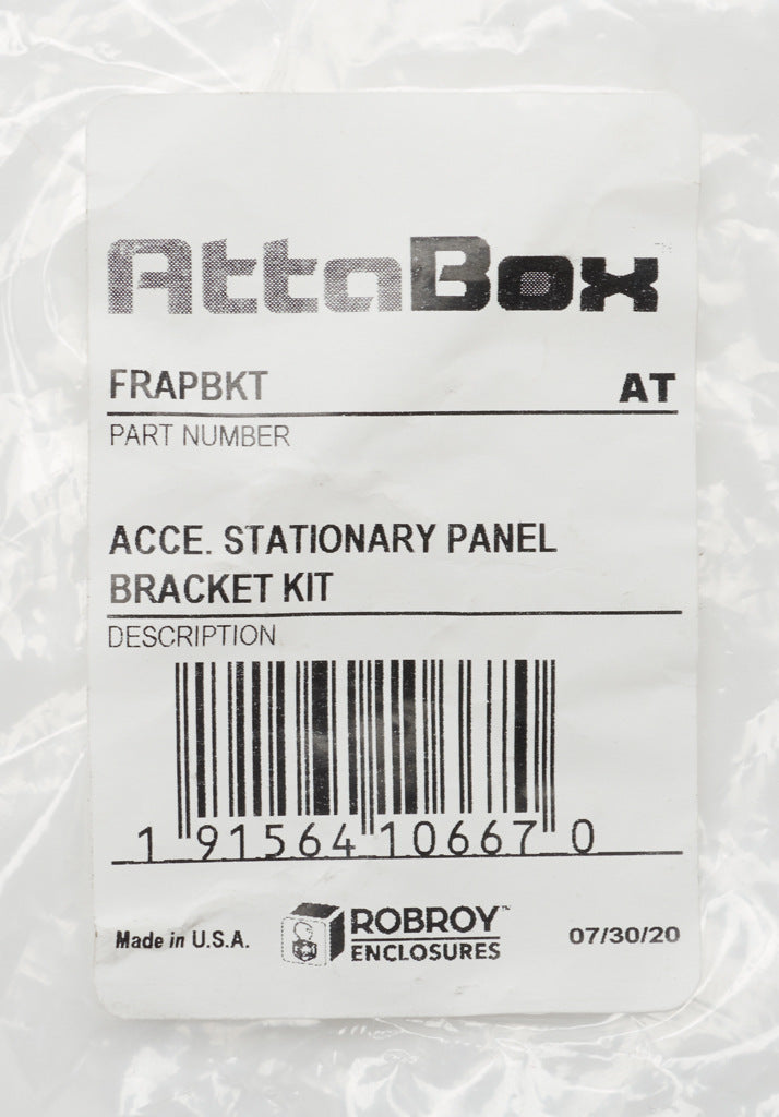 AttaBox Freedom series variable depth subpanel bracket, package of 4. For use with Freedom series enclosures. Mounting screws included.-FRAPBKT