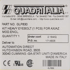 Quadritalia bolt-on lifting lug, carbon steel.-GLP830