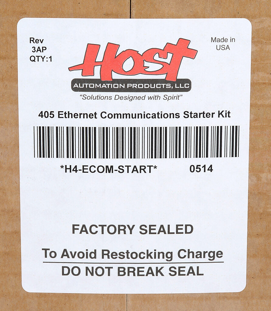 Do-more H4 series starter kit with Ethernet.-H4-ECOM-START