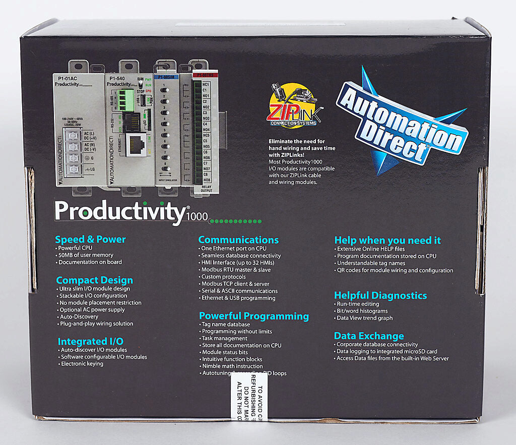 Productivity1000 starter kit.-P1-START