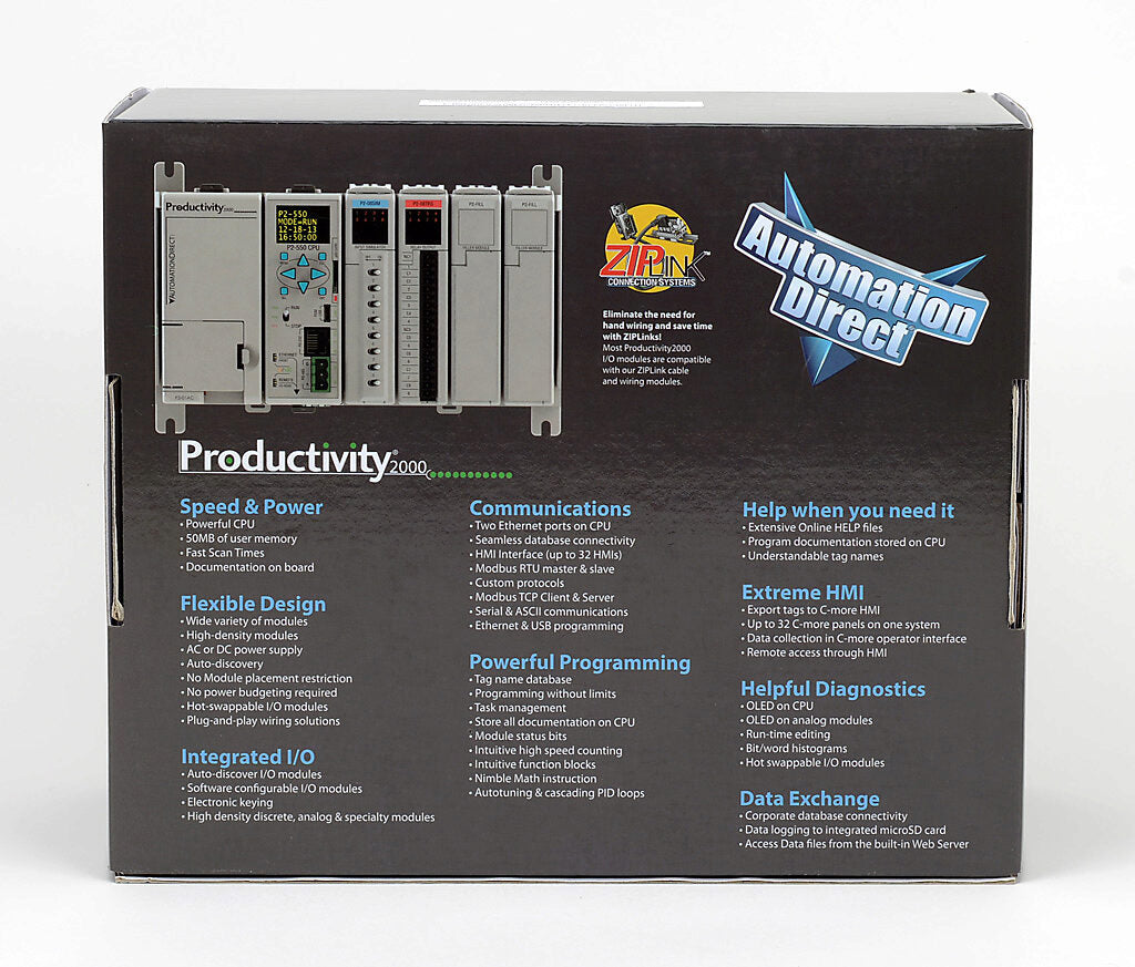 Productivity2000 starter kit with Ethernet.-P2-START