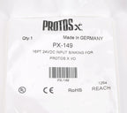 Protos X discrete input module, 16-point, 24 VDC, sinking.-PX-149
