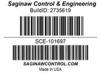 Saginaw enclosure key, replacement, 8mm square.-SCE-101697