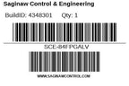Saginaw NextGen series subpanel filler plate, 80in/84in, galvanized steel.-SCE-84FPGALV