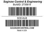 Saginaw keylock box, 9.38 x 3.25 x 1.88in (HxWxD).-SCE-KLB