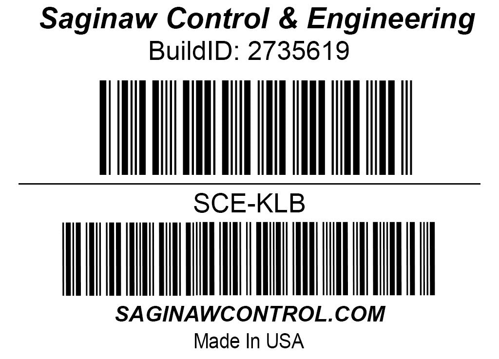 Saginaw keylock box, 9.38 x 3.25 x 1.88in (HxWxD).-SCE-KLB