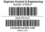 Saginaw enclosure print pocket, 12 x 11.7 x 1.6in.-SCE-PP1212