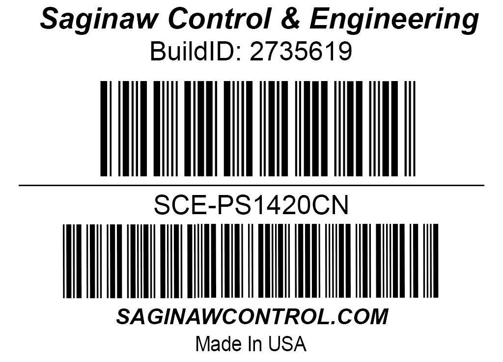 Saginaw channel nut, 1/4-20 UNC. Package of 20.-SCE-PS1420CN