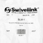 Swivellink Standard series metric ball base, round.-SLM-1