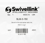 Swivellink Standard series metric link, 150mm length.-SLM-3-150