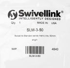 Swivellink Standard series metric link, 50mm length.-SLM-3-50