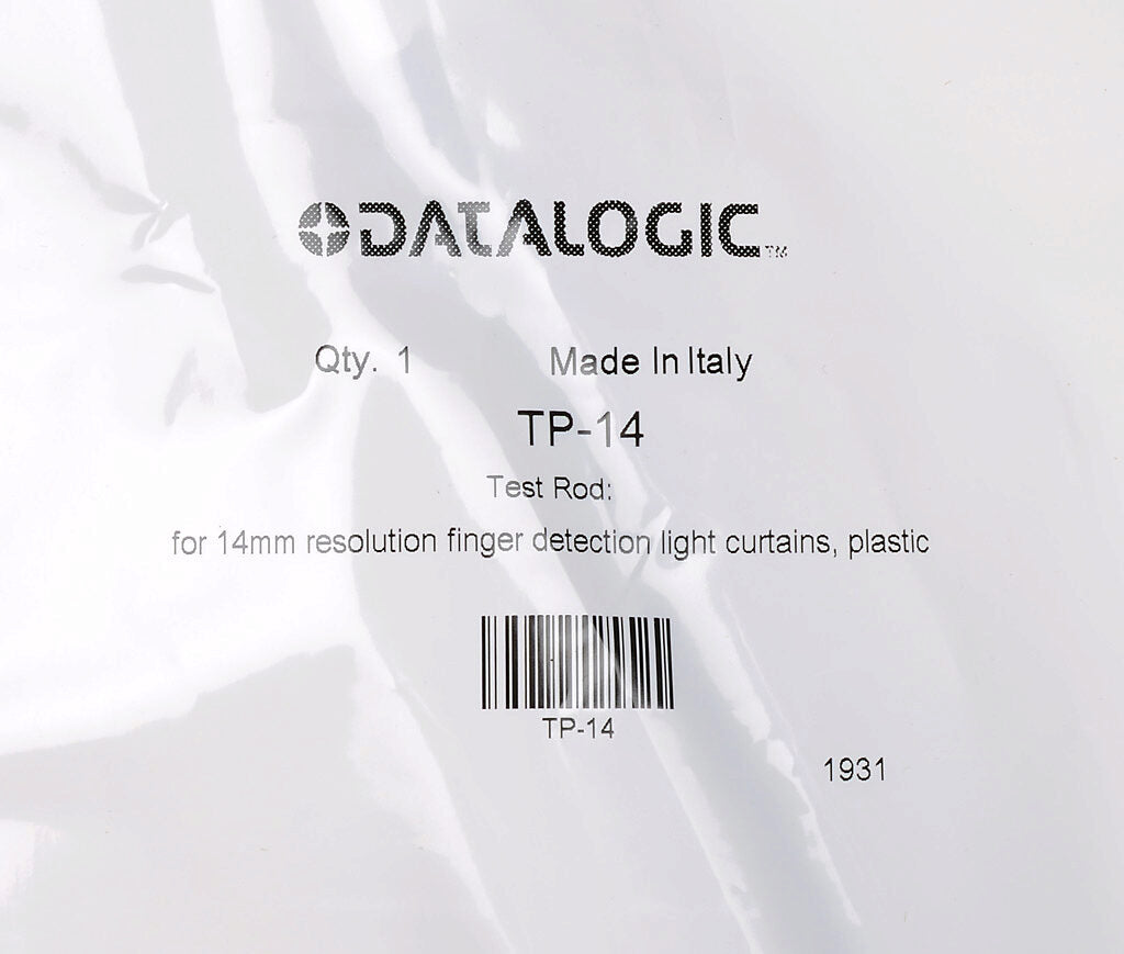 Datalogic test rod, plastic, 14mm diameter.-TP-14
