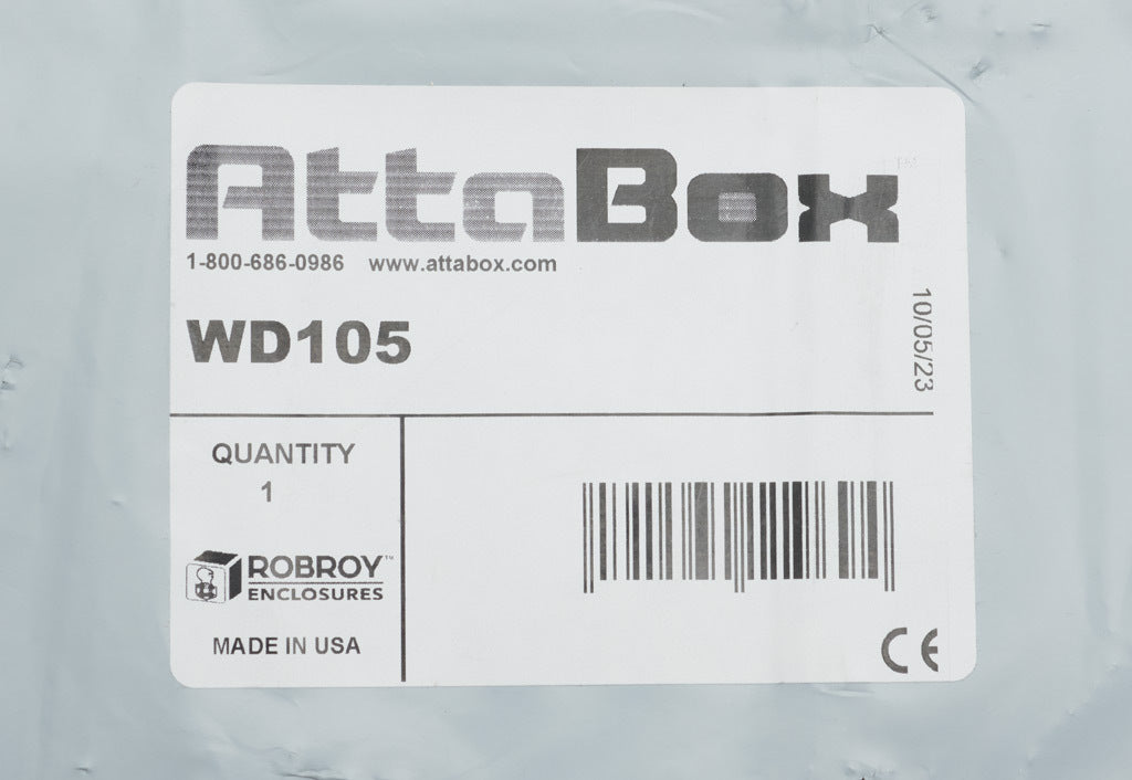 AttaBox shelf, weight distribution, 10 x 5in, aluminum. (2) screws and (2) slot nuts included.-WD105