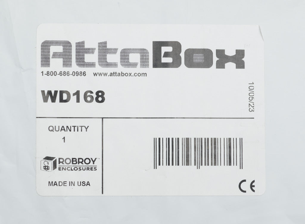 AttaBox shelf, weight distribution, 16 x 8in, aluminum. (2) screws and (2) slot nuts included.-WD168