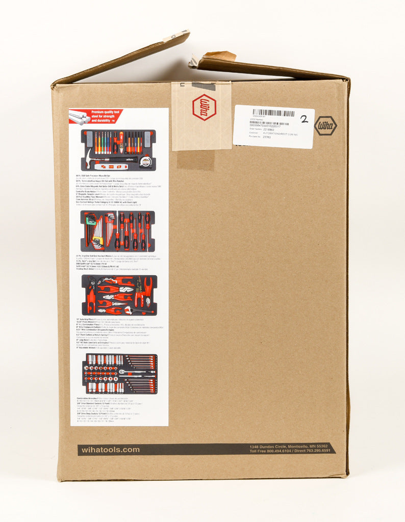 Wiha contractor set, 194 pieces.-WT92100