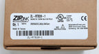 ZIPLink reduced-width feedthrough module, 24-pole, DIN rail mount.-ZL-RTB20-1