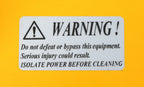 IDEM control panel, two-hand safety, die-cast aluminum, empty enclosure.-2H-240000