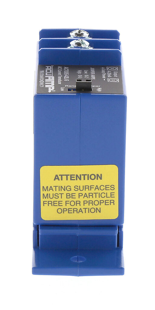 AcuAMP AC current transducer, 1-phase, split core, 0-2 or 0-5A selectable sensing range, 4-20 mA output.-ACT005-42L-S