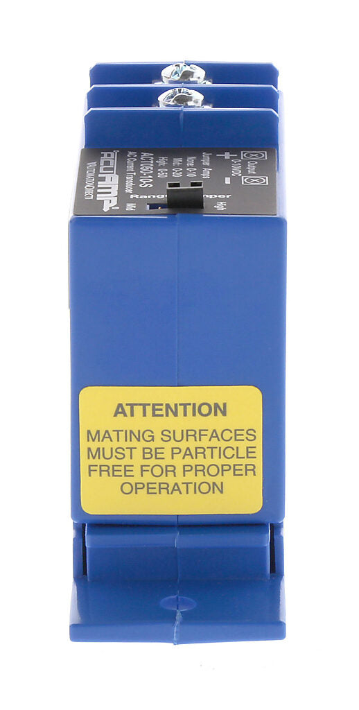 AcuAMP AC current transducer, 1-phase, split core, 0-10, 0-20, or 0-50A selectable sensing range, 0-10 VDC output.-ACT050-10-S