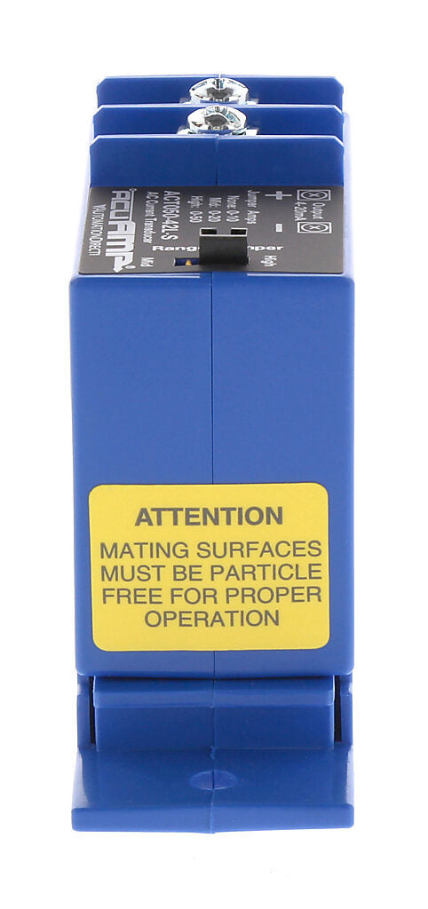 AcuAMP AC current transducer, 1-phase, split core, 0-10, 0-20, or 0-50A selectable sensing range, 4-20 mA output.-ACT050-42L-S