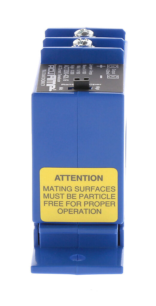 AcuAMP AC current transducer, 1-phase, split core, 0-100, 0-150, or 0-200A selectable sensing range, 4-20 mA output.-ACT200-42L-S
