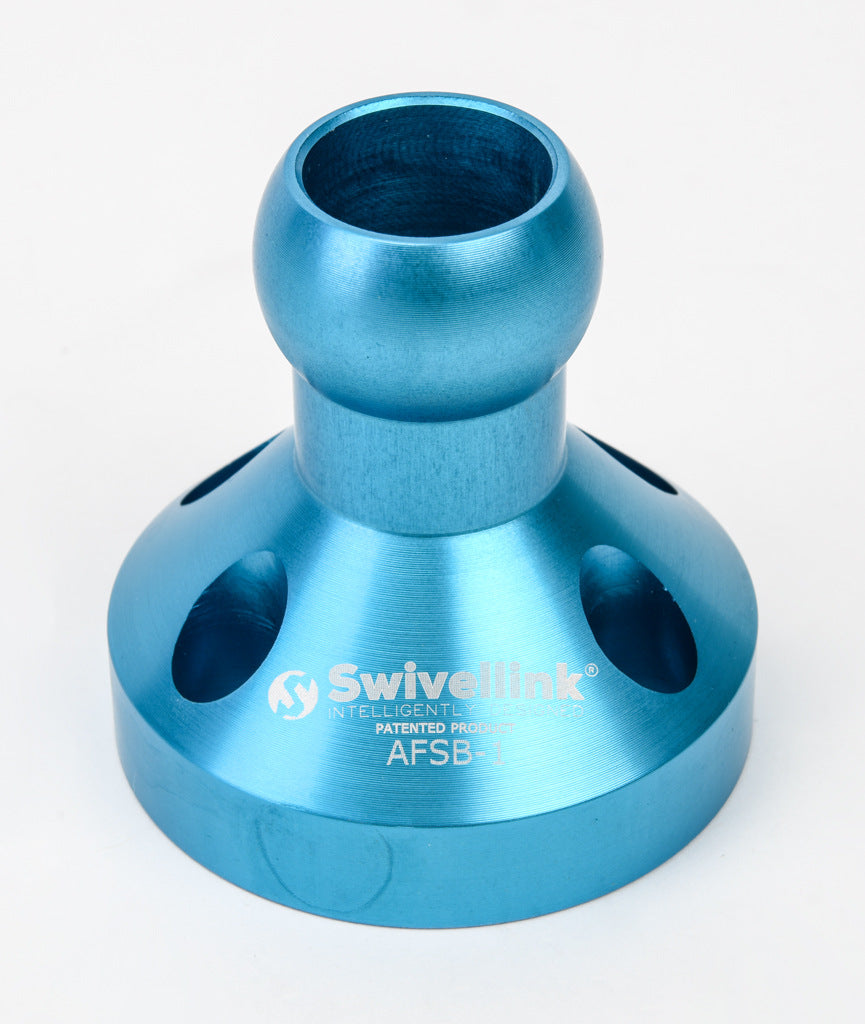 Swivellink Standard series imperial ball base, round.-AFSB-1