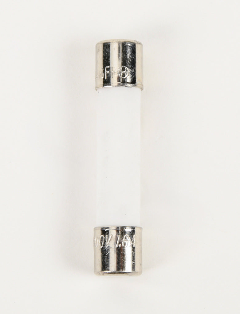 ARDENT fuse, replacement, 1.6A. For use with ARD-MM410, ARD-MM612, ARD-MM613, ARD-MM615, ARD-MM616 and ARD-IT30.-ARD-FS1P6A