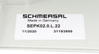 Schmersal control panel, two-hand safety, plastic, empty enclosure.-SEPK02.0.L.22