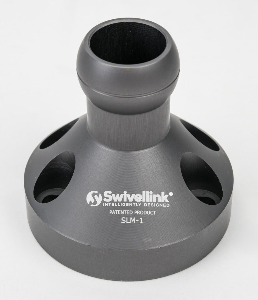 Swivellink Standard series metric ball base, round.-SLM-1