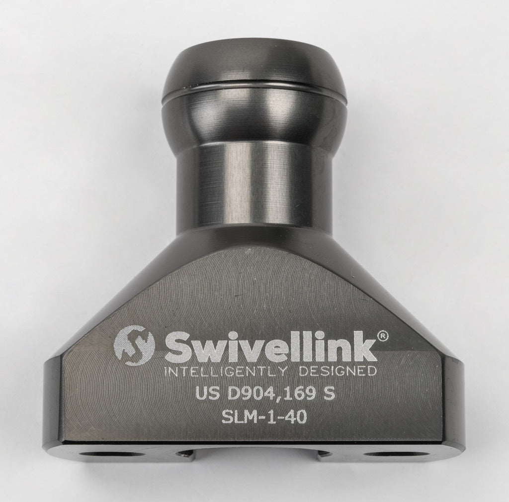 Swivellink Standard series metric ball base, narrow.-SLM-1-40