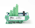 ZIPLink reduced-width feedthrough module, 24-pole, DIN rail mount.-ZL-RTB20-1